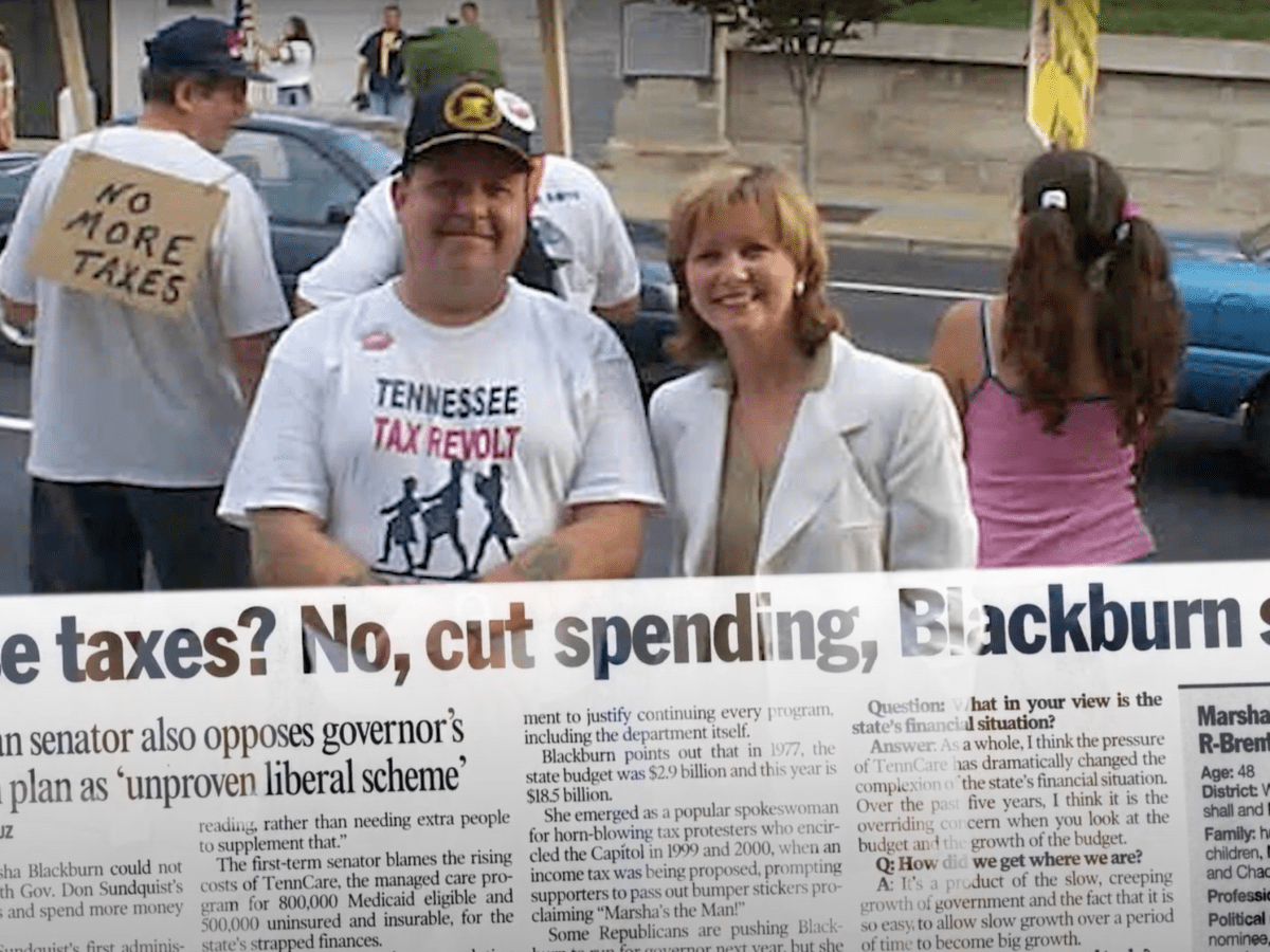 Marsha Blackburn Plays Activist in New Broadcast Ad